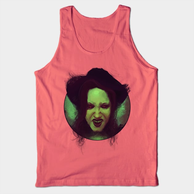 Wicked Witch Tank Top by z0mbi